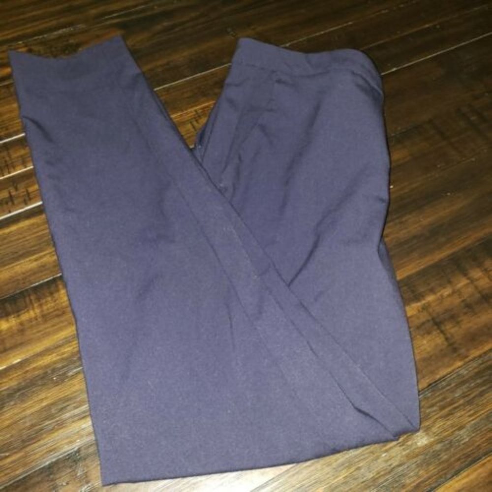 H&M Navy Womens Slacks, size 4, EUC